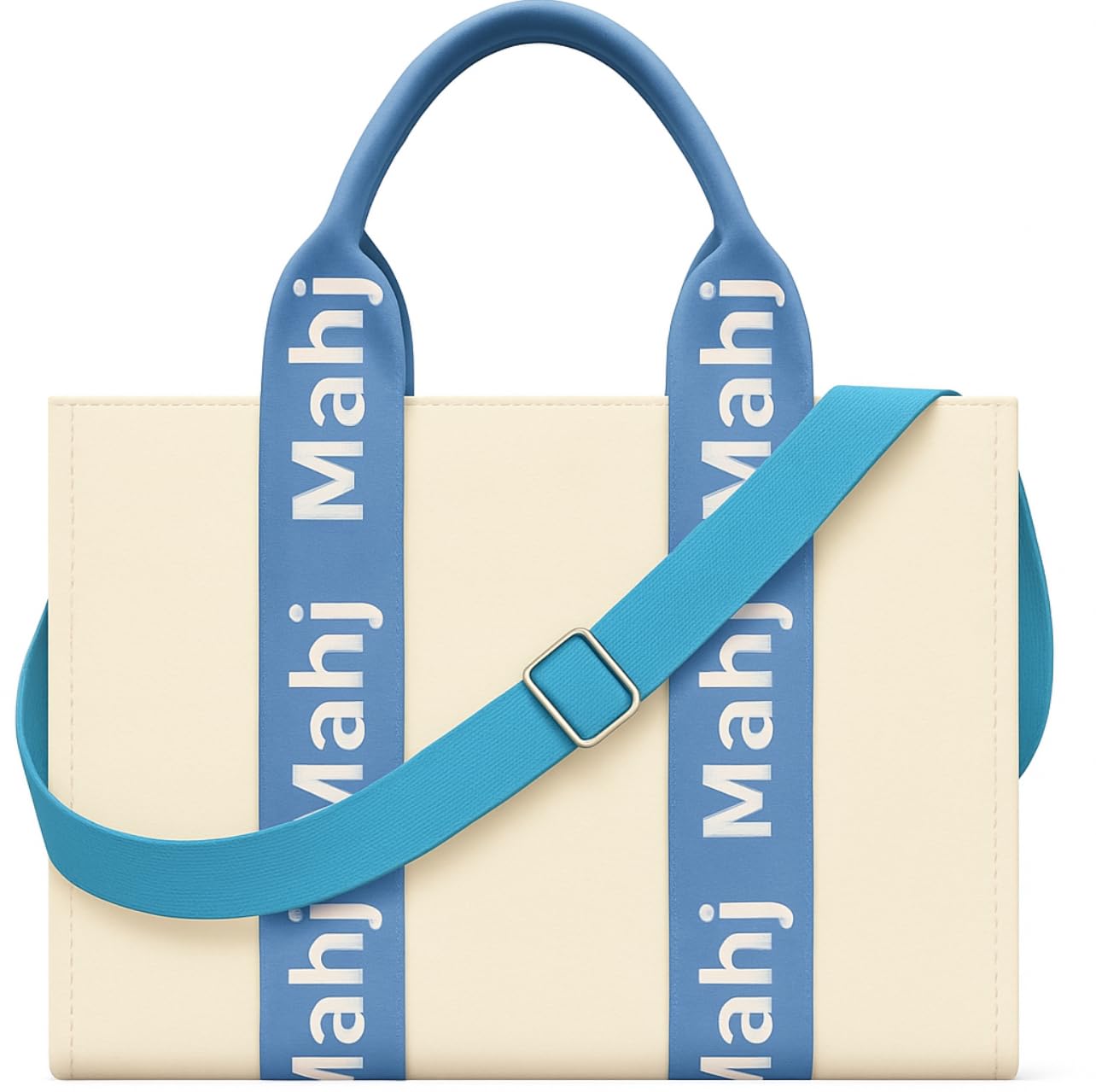 Mahjong Bag Preppy Canvas Tote Mahj Tiles Racks & Cards Trendy Mahjongg Lovers Gift