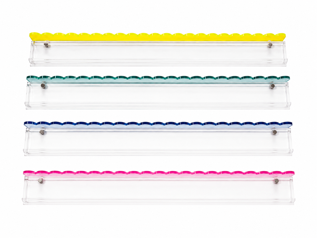 Katsco Color Mahjong Pushers — Set of 4 (Hot Pink, Sky Blue, Mint & Citrus Yellow)