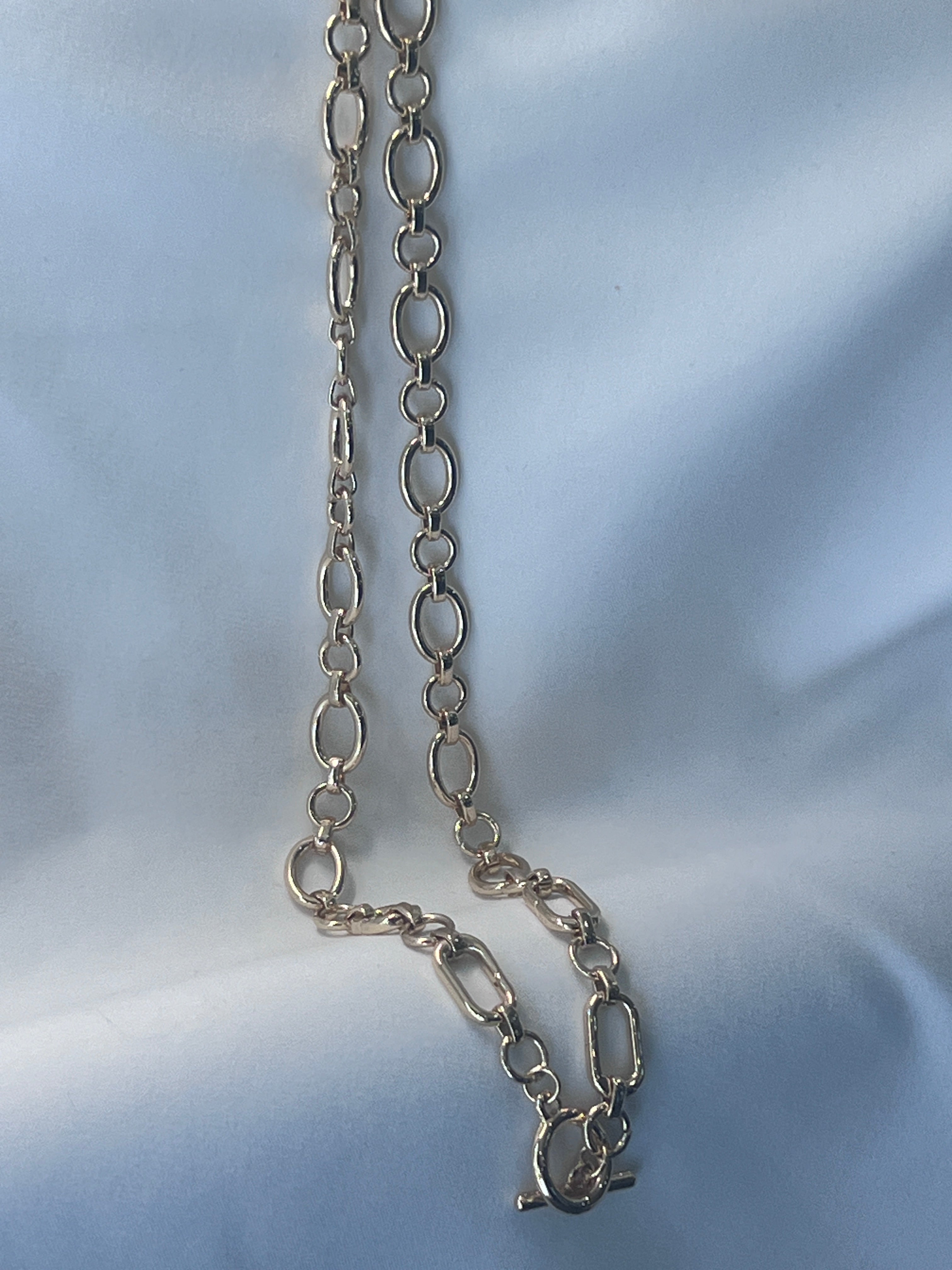 Gold Toggle Charm Necklace | Katsco Charm Bar