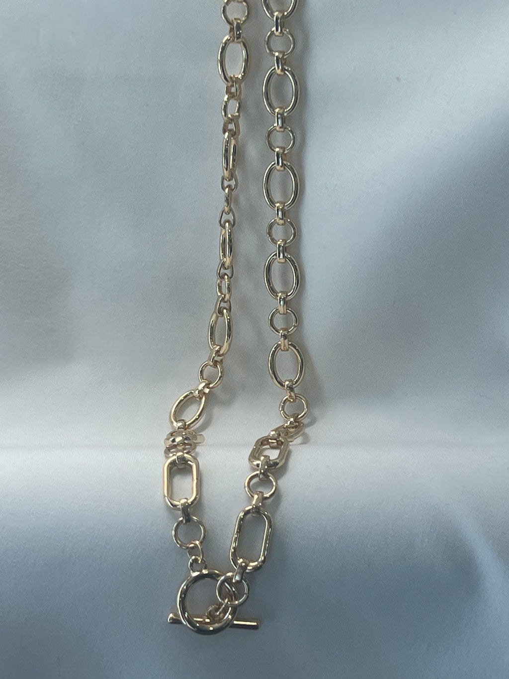 Gold Toggle Charm Necklace | Katsco Charm Bar