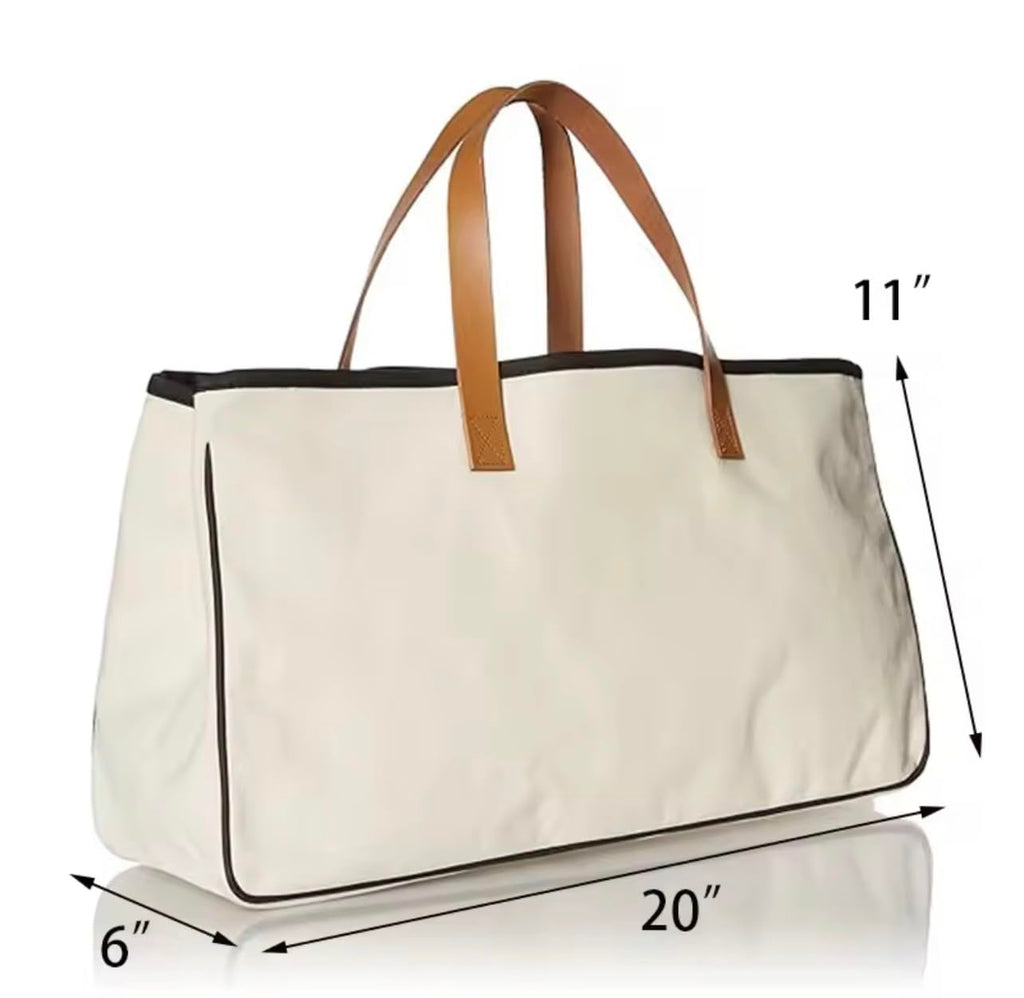 Katsco Splash & Shuffle Tote Bag for Women- Water Resistant Mahjong Tote for Pool, Beach and Travel with Zipper Pocket, Durable Multi-Compartment Interior, Large Carry-All for Mahjong Accessories